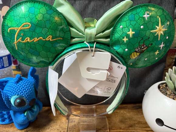 Loungefly Disney Princess Tiana Stained Glass Ear Headband